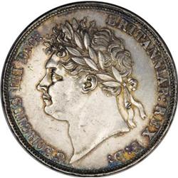 Great Britain George IV Crown 1821, Laureate