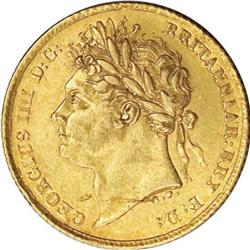 Great Britain George IV Half Sovereign 1824,