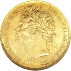 Great Britain George IV Half Sovereign 1824,