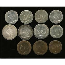 Great Britain Desirable British type coins: (1)