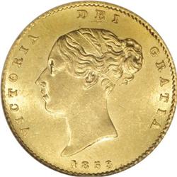 Great Britain Victoria Young Head Half Sovereign