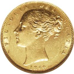 Great Britain Victoria Young Head Sovereign