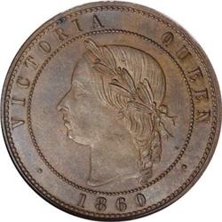 Great Britain Victoria bronze pattern Penny