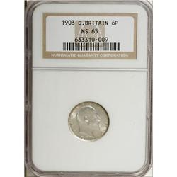 Great Britain Edward VII Sixpence 1903, S-3983,