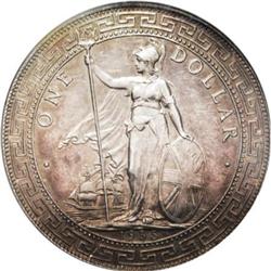 Great Britain George V Proof Trade Dollar