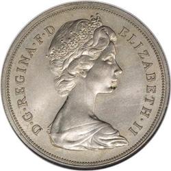 Great Britain Elizabeth II Obverse die-trial