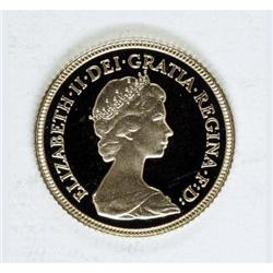 Great Britain Elizabeth II gold Proof set 1983: