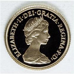 Great Britain Elizabeth II gold Proof set 1983: