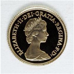Great Britain Elizabeth II gold Proof set 1984: