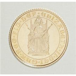 Great Britain Elizabeth II gold Proof set 1989: