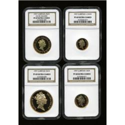 Great Britain Elizabeth II gold Proof set 1997: