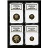 Image 1 : Great Britain Elizabeth II gold Proof set 2000: