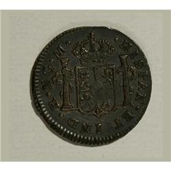 Guatemala Ferdinand VII Silver Trio, KM72 1/4