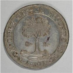 Guatemala Central American Republic 8 Reales -