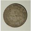 Image 4 : Italy Lucca. Silver 5 Franchi 1805, KM-24.1,