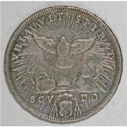 Italy Papal States. Papacy silver Scudo 1758,