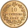 Image 2 : Italy Vittorio Emanuele II bronze 10 Centesimi