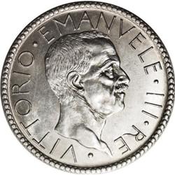 Italy Vittorio Emanuele III silver 20 Lire