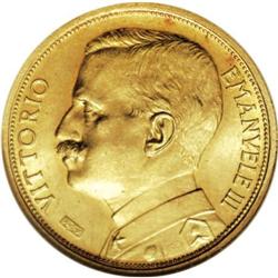 Italy Vittorio Emanuele III gold 20 Lire 1912-R,