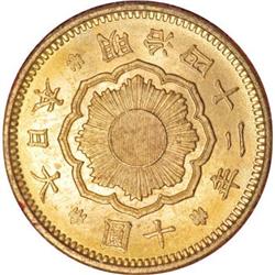 Japan Meiji 42 (1909) gold 10 Yen, KM33,