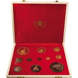 Korea South Korea 11 Piece Gold & Silver Proof