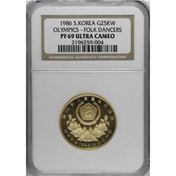 Korea South Korea gold 25000 Won 1986, KM58,