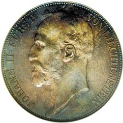 Liechtenstein Johann II 5 Kronen 1900, KM-Y4,