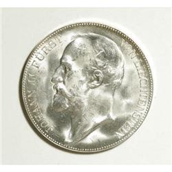 Liechtenstein Johann II 5 Kronen 1904, KM-Y4,