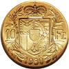 Image 2 : Liechtenstein Franz I gold 10 Kronen 1930,