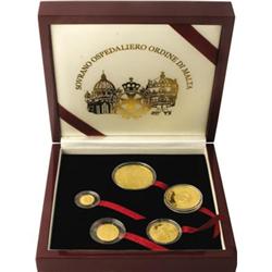 Malta Order of Malta gold Proof Set 2004,