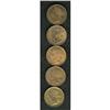 Image 1 : Mauritius Victoria Cent Selection, KM7, five