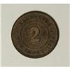 Image 2 : Mauritius Victoria Bronze Type Duo, KM8 2 Cents