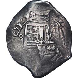 Mexico Philip IV cob 8 Reales 1655 Mo-(P),