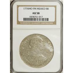 Mexico Charles III 8 Reales 1776 Mo-FM, KM106.2,