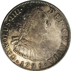 Mexico Charles IIII 4 Reales 1795 Mo-FM, KM100,