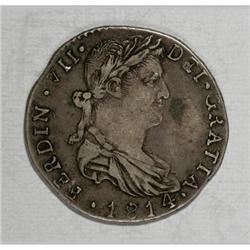 Mexico Ferdinand VII 4 Reales 1814 Ga-MR,