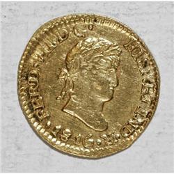 Mexico Ferdinand VII gold 1/2 Escudo 1816 Mo-JJ,