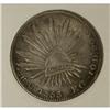 Image 1 : Mexico Republic Cap and Rays 8 Reales 1853