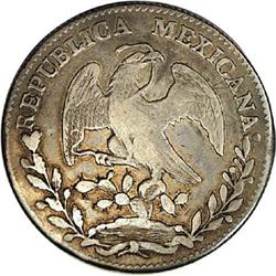 Mexico Republic Cap and Rays 8 Reales 1836/5