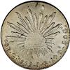 Image 2 : Mexico Republic Cap and Rays 8 Reales 1858