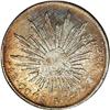 Image 2 : Mexico Republic Cap and Rays 8 Reales 1849 GC-MP