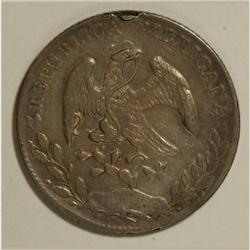 Mexico Republic Cap and Rays 8 Reales 1883/2