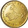 Image 1 : Mexico Republic Hand on Book gold 4 Escudos