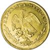 Image 1 : Mexico Republic Hand on Book gold 4 Escudos 1825