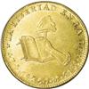 Image 2 : Mexico Republic Hand on Book gold 4 Escudos 1825