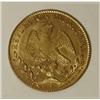 Image 3 : Mexico Republic Hand on Book gold 8 Escudos