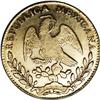 Image 1 : Mexico Republic Hand on Book gold 8 Escudos 1869