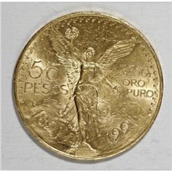 Mexico Republic gold 50 Pesos 1921, KM481,