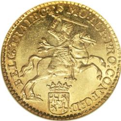 Netherlands Utrecht. Gold 7 Gulden 1763, KM103,