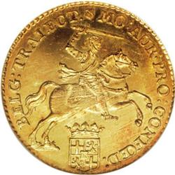 Netherlands Utrecht. Gold 14 Gulden 1763, KM104,